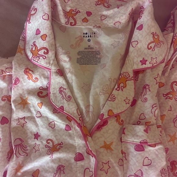 ROLLER RABBIT X TARGET SEA LIFE PAJAMA SET MEDIUM NWT - Picture 4 of 5